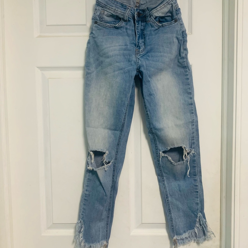 Pink lily jeans
